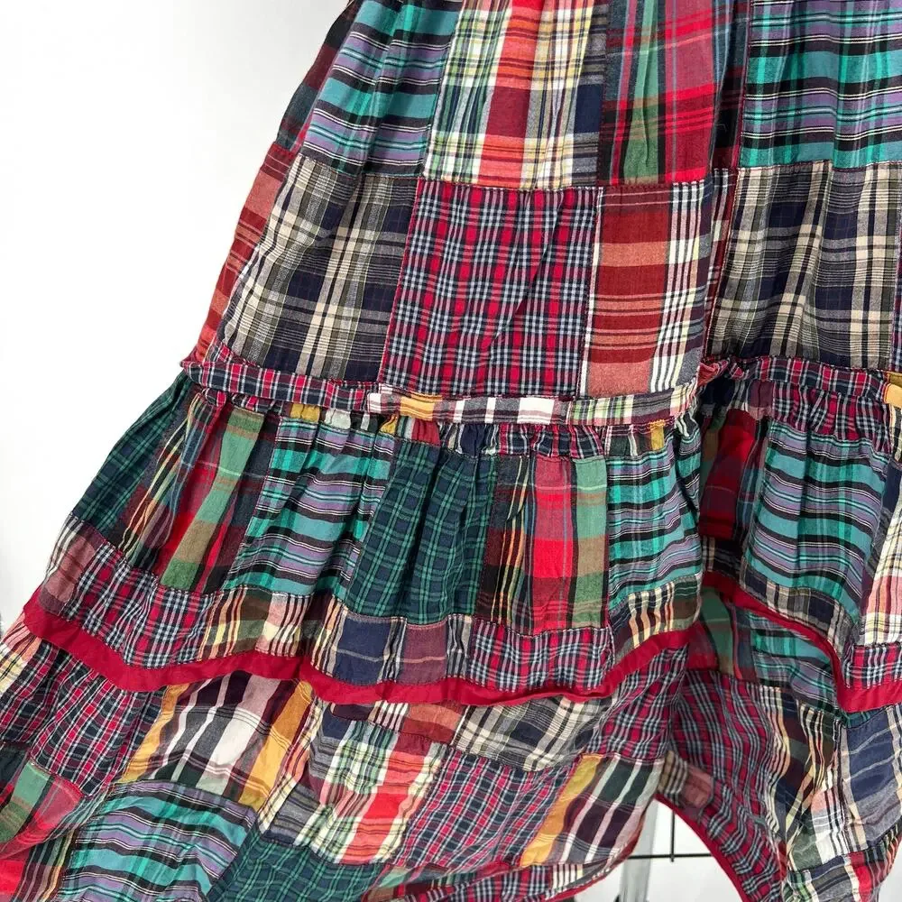 Vintage Marc Jacobs Plaid Patchwork Dress Womens size 6 FW 2005 Runway - Picture 13 of 16